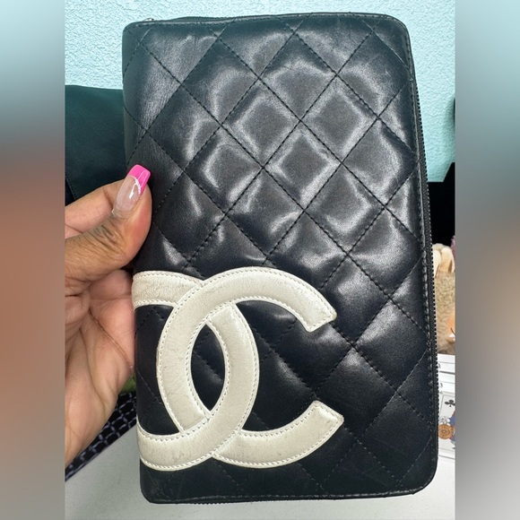 CHANEL Handbags - CHANEL Cambon Quilted Wallet Organizer